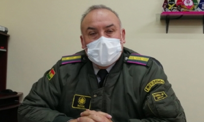 El exjefe de la Casa Militar, general Milton Navia