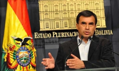 El embajador de Bolivia en Cuba, Juan Ramón Quintana