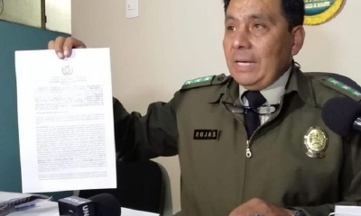 Policía admite apelación del Cnl. Ivan Rojas