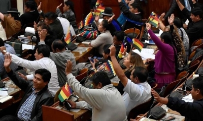 El presidente de la Cámara de Diputados, Sergio Choque, puso el tema de la designación de un nuevo defensor en la órbita mediática.