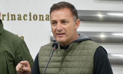El ministro de Defensa, Fernando López. Foto: ABI