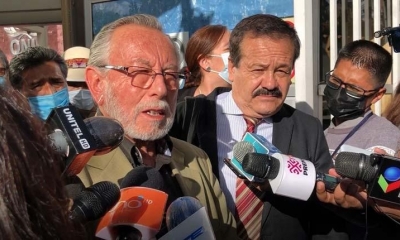 Los juristas Juan del Granado y José Antonio Rivera S. .