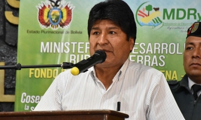 Presidente Evo Morales.