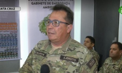 El excomandante en jefe de las FFAA, Williams Kaliman. | Foto archivo | | Bolivia TV