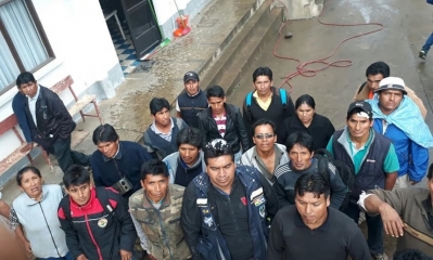 Alcalde y Funcionarios del Gobierno Municipal, retomaron sus funciones con normalidad/Foto. RRSS