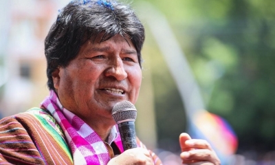 Foto / Archivo : El expresidente Evo Morales