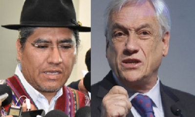 Diego Pary y Sebastián Piñera/Foto. Kandire