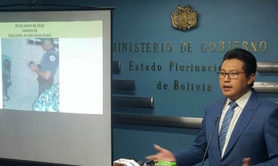 El viceministro de Régimen Interior, José Luis Quiroga. 