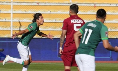 En el choque de ida, Bolivia venció (3-1) a Venezuela en La Paz.