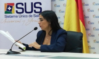 Gabriela Montaño ministra de Salud/Foto. RRSS