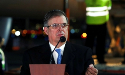 El canciller Marcelo Ebrard, Ciudad de México, México, 14 de febrero de 2021/ Reuters