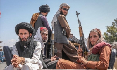 Talibanes en Kabul. | EFE