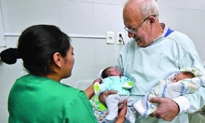 El nacimiento tuvo lugar en un centro médico de la sede de Gobierno. Foto: Página Siete