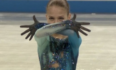 La patinadora rusa Alexandra Trúsova, de 13 años/Foto. RRSS