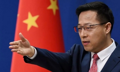 Zhao Lijian, vocero del Ministerio de Relaciones Exteriores