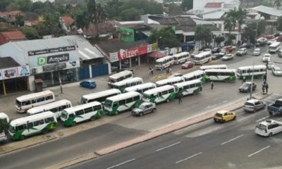 Solo el 50% de los buses trabajan/Foto. Captura de pantalla