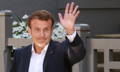 El presidente francés, Emmanuel Macron. AFP