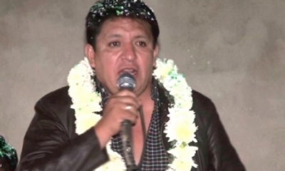 Eduardo Mérida, Alcalde de Quillacollo/Foto. RRSS