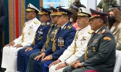 Alto mando militar de las Fuerzas Armadas. | Captura.