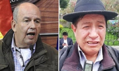 Arturo Murillo  y Rafael Quispe