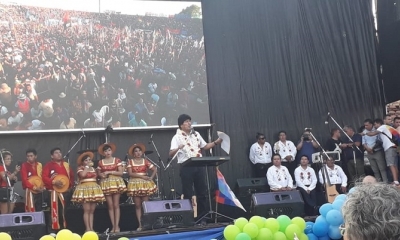 El expresidente Evo Morales. 