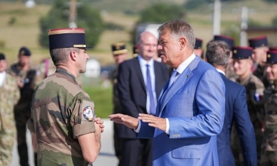 El presidente de Rumanía, Klaus Iohannis