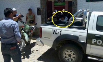 El cadete tuvo que salir escoltado/Foto. EP