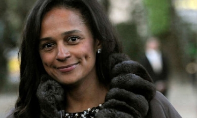 La hija del expresidente dirigió la compañía nacional de petróleos de Angola Sonangol | Fuente: AFP