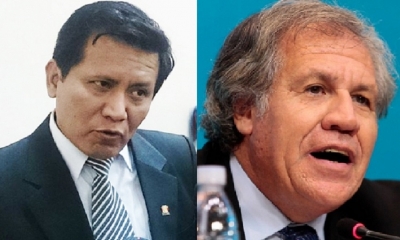 Diputado Lino Cárdenas y Luis Almagro/Foto. Kandire