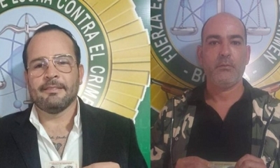  Roberto Suárez y Ronny Suárez se presentaron a la Policía