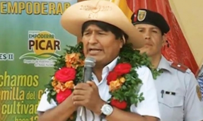 El presidente, Evo Morales. | BTV