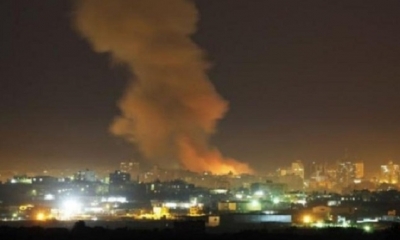 Viviendas en las afueras de Damasco sufrieron daños materiales/Foto. RRSS