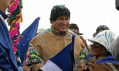 Presidente del Estado Plurinacional de Bolivia, Evo Morales Ayma