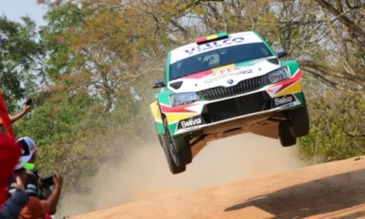 El coche del boliviano Marco Bulacia Wilkinson en el rally de la pasada gestión. | fia.com