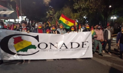 Conade insta a protestar contra invasión rusa. Foto: Conade