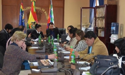 Comisión Mixta de Justicia Plural de la Asamblea Legislativa Plurinacional/Foto. RRSS