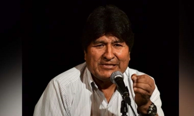 El expresidente Evo Morales