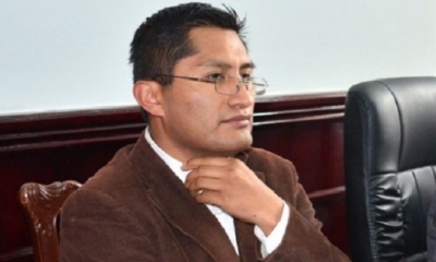 Exfiscal departamental de La Paz y juez, Edwin Blanco