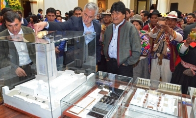 Expertos observan obras ‘innecesarias’ como el museo al presidente Morales