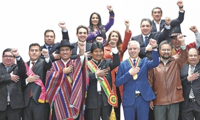 Ex gabinete de Morales | APG