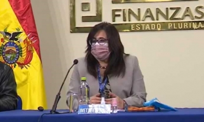 La viceministra de Pensiones y Servicios Financieros, Ivette Espinoza