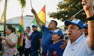 Foto/ Archivo: Marcha en Santa Cruz respalda la gestión de Arce 