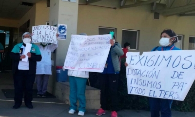 La dirigente dijo que en el hospital la bioseguridad con que se está trabajando se consiguió gracias a donación 