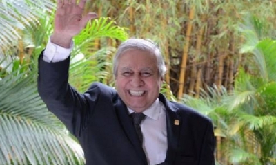 Percy Fernández, alcalde de Santa Cruz/Foto. RRSS