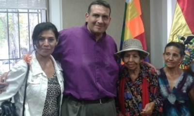 Embajador de Bolivia en Venezuela Sebastián Michel/Foto. RRSS