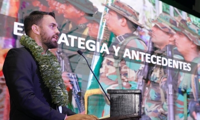 El ministro de Gobierno Eduardo Del Castillo