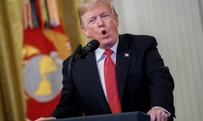 Donald J. Trump, presidente de Estados Unidos. 