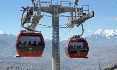 El Teleférico llega Potosí/Foto. RRSS