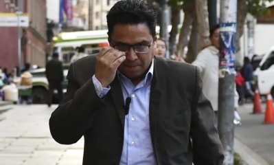 El exministro de Justicia, César Siles.