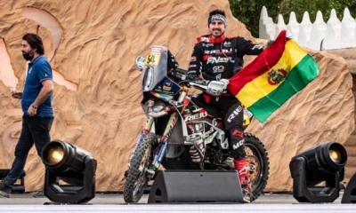 Daniel Nosiglia, único representante boliviano en el Rally Dakar 2022.